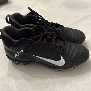 Nike Alpha football cleats worn once.